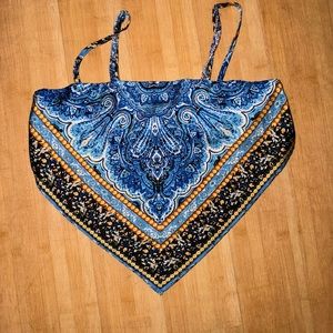 bandana crop top